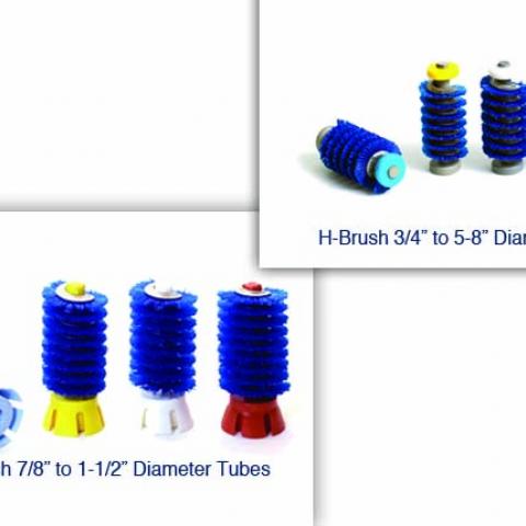 H型管刷清洁器
